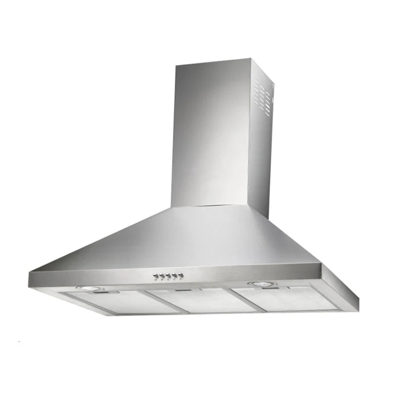 Stainless Steel Pyramid Chimney Range Hood – 600 CFM