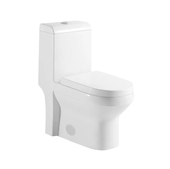 Minimaliste Chic One-Piece Toilet – Modern High-Efficiency Design