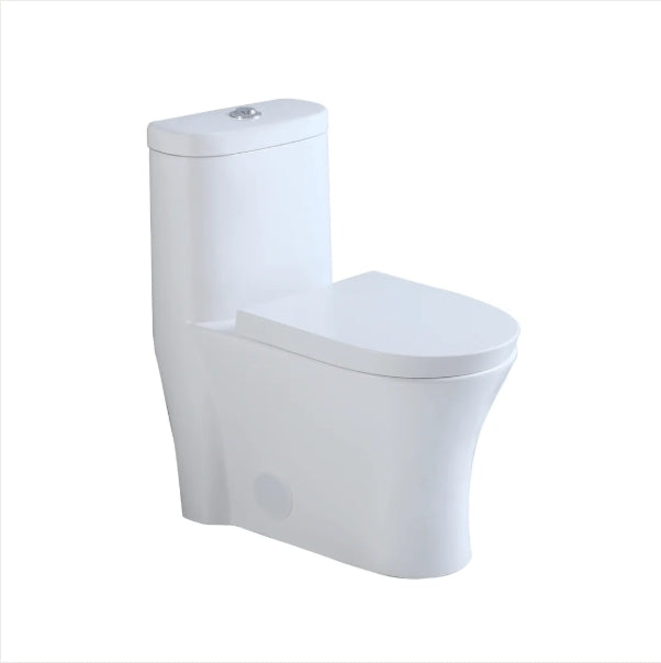 Velvet Horizon Bathroom Toilet – Modern One-Piece Design